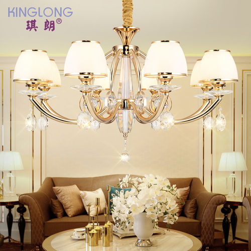 琪朗灯饰 欧式奢华与简约美学完美融合的室内照明解决方案